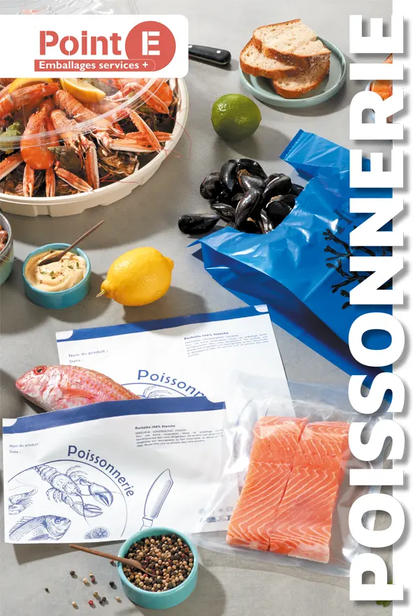 Gamme POISSONNERIE avec le catalogue-point-e